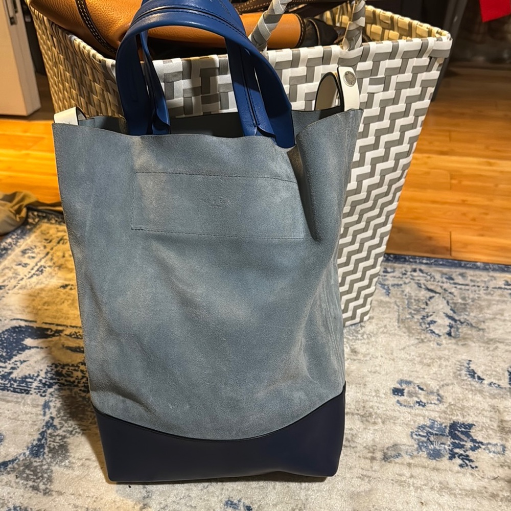 Stylish Blue Tote Bag